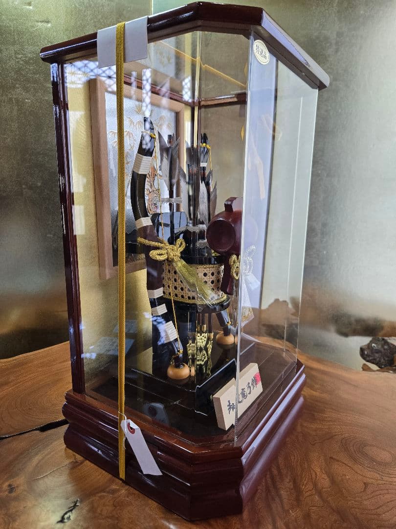 【展示品限り】正月飾り　破魔弓　ケース飾り　※閉店セール　Y16