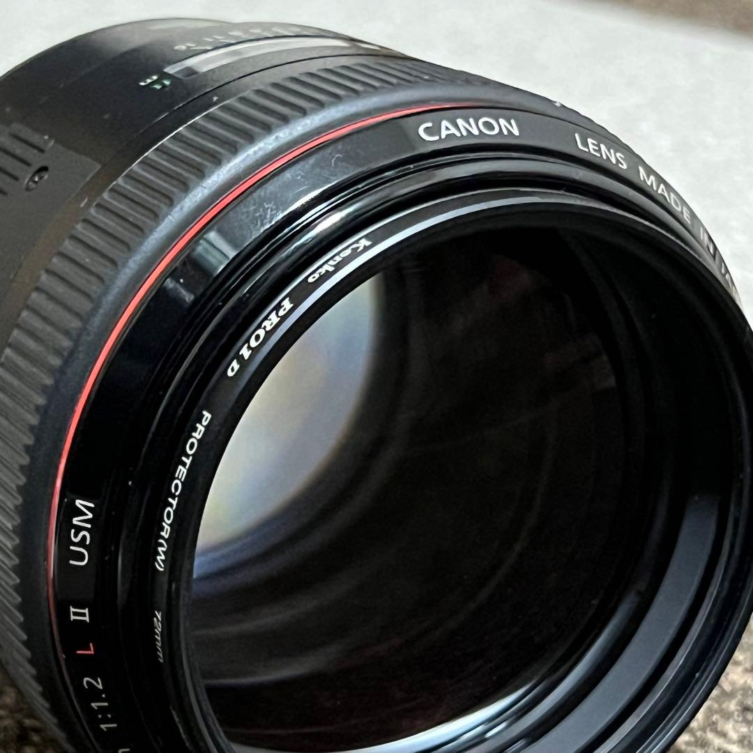 ほぼ新品 キヤノン Canon EF85mm F1.2L II USM