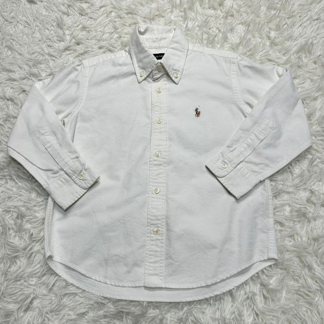 【美品】ラルフローレン フォーマル スーツ キッズ 110 金ボタン 卒服