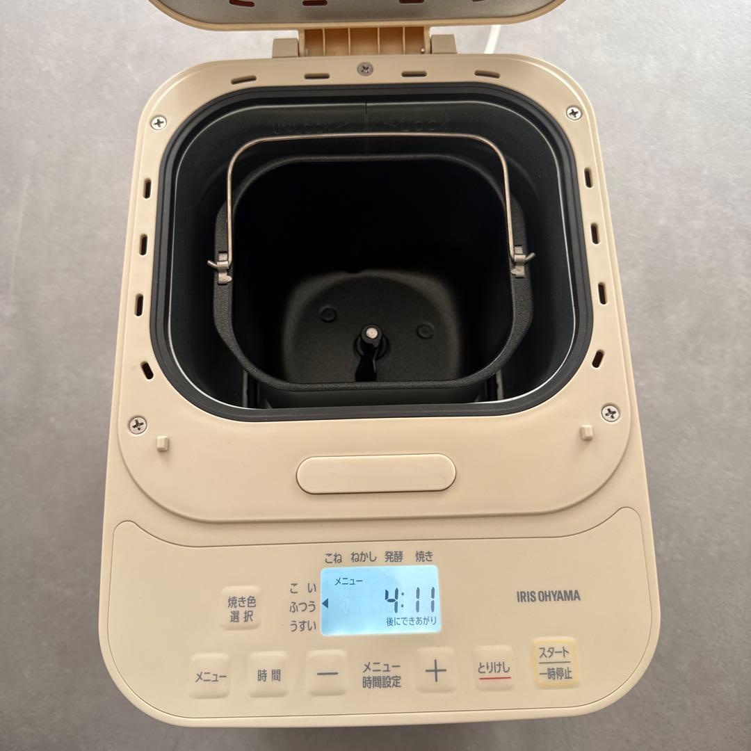 IRIS OHYAMA コンパクトホームベーカリー IBM-010-C