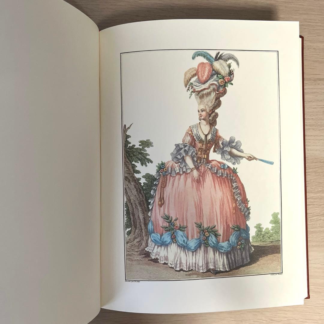 【希少】フランスの衣装とモード全集 復刻版 洋書（日本語解説書付）限定999部