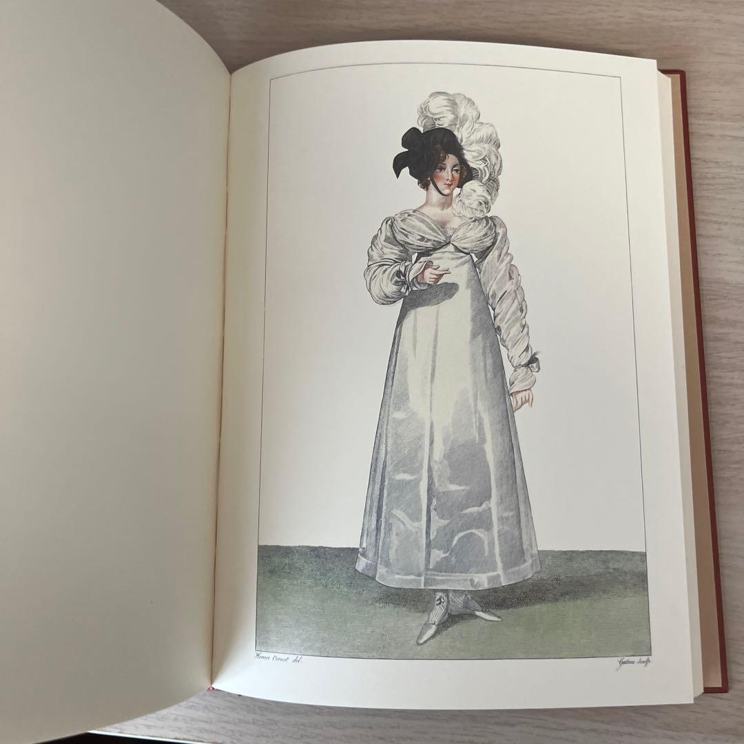 【希少】フランスの衣装とモード全集 復刻版 洋書（日本語解説書付）限定999部