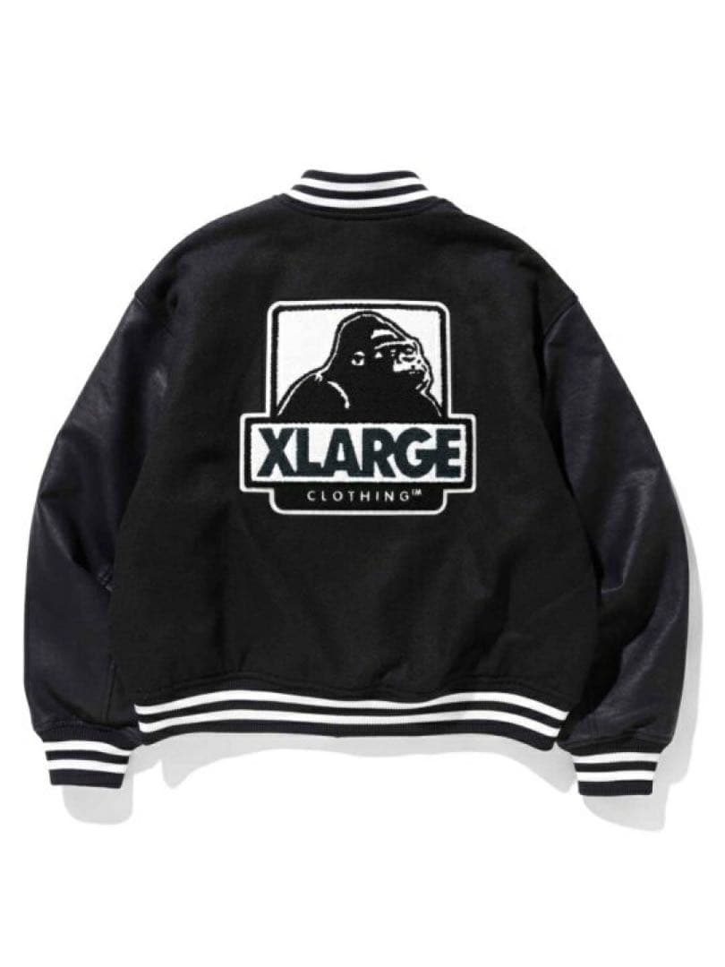 XLARGE スタジャン　ブラック 黒　サイズ　L