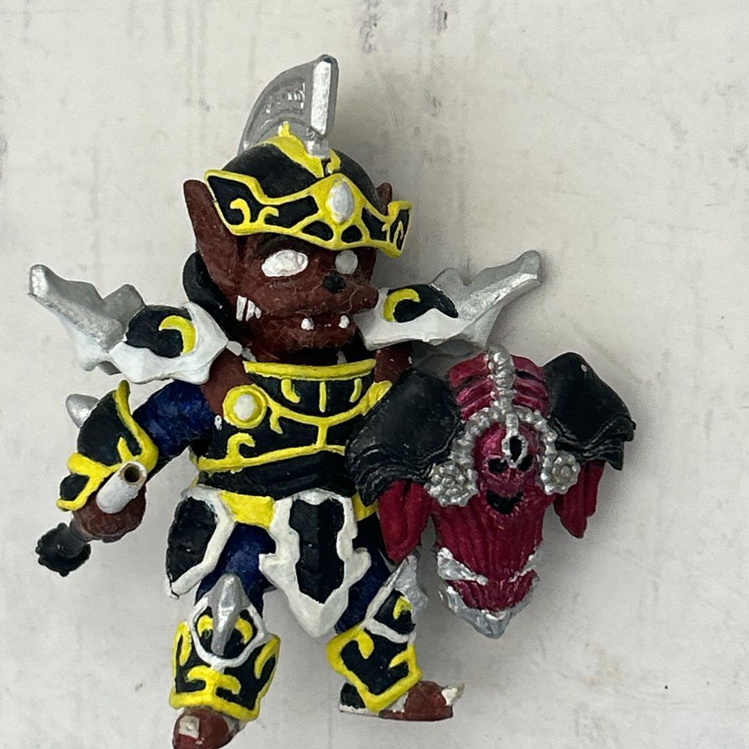 甲竜伝説ヴィルガスト　ムロボ　リペイント　当時物 ガン消し 激レア