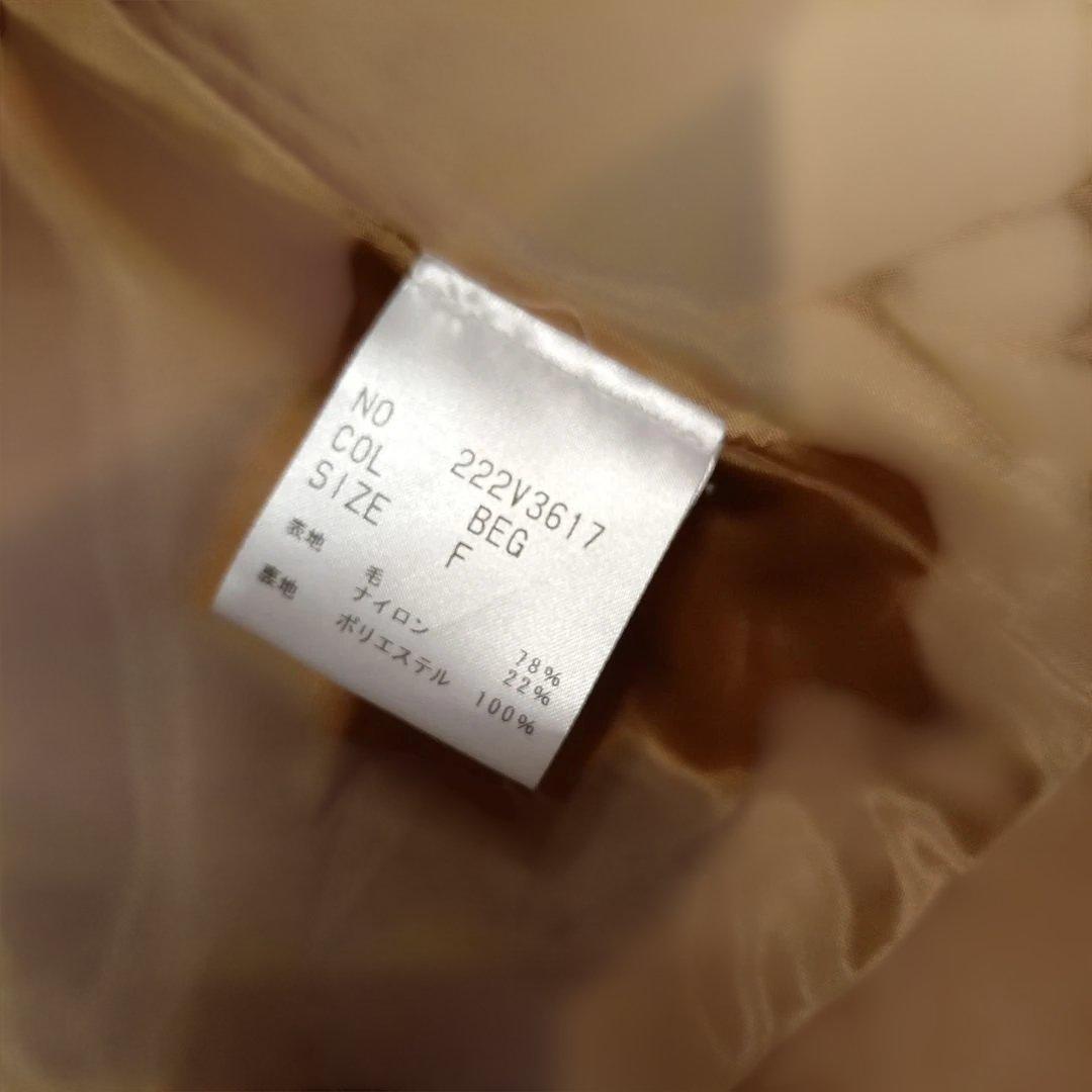 極美品　ELLIE　ポンチョ　ケープコートロング