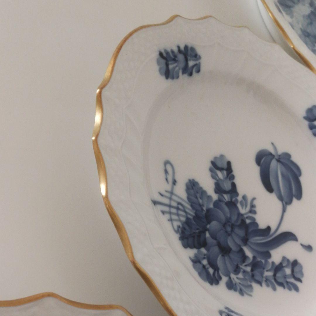 ロイヤルコペンハーゲン【ブルーローズ金彩】