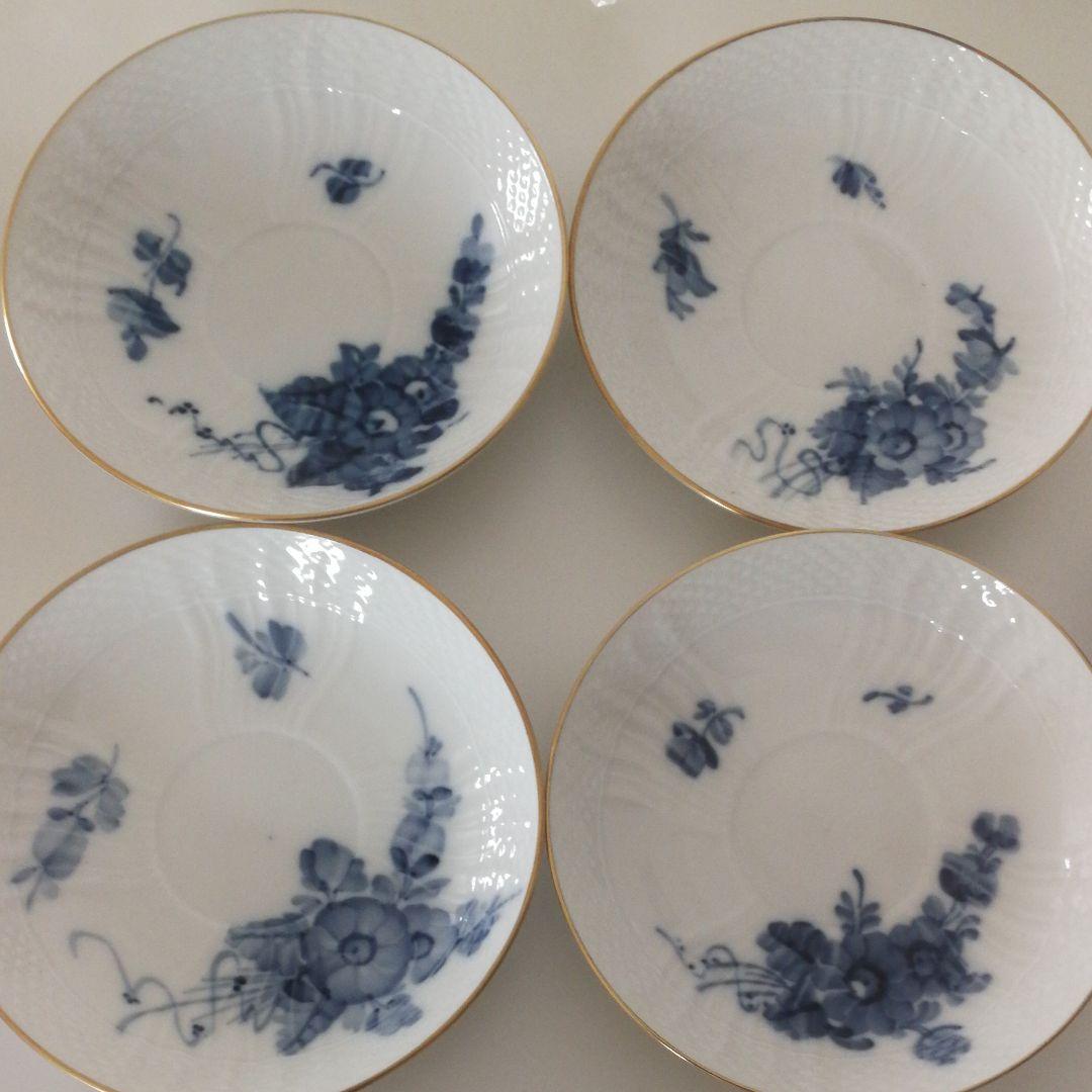 ロイヤルコペンハーゲン【ブルーローズ金彩】