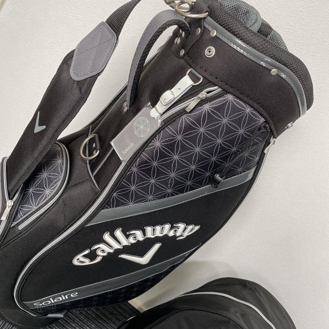 新品　Callaway　レディースキャディバッグ　ブラック