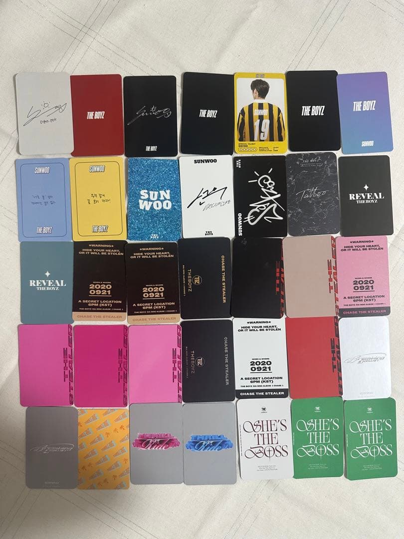 THEBOYZ ソヌ トレカ