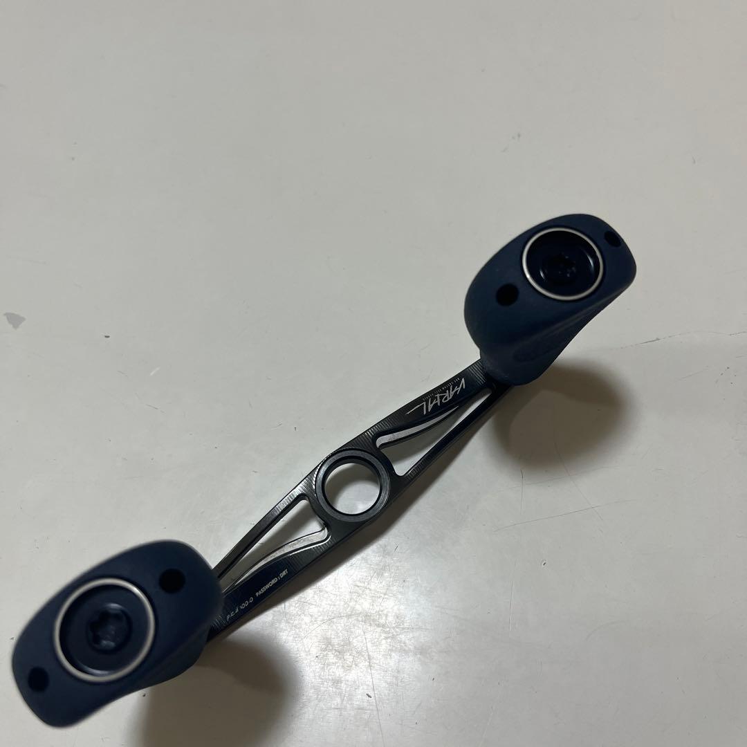 DRT VARIAL ハンドル 100 ガンメタ　バリアル フラットノブ