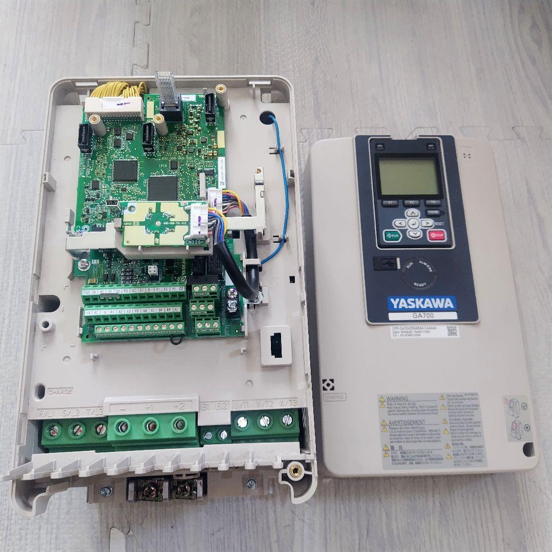 YASKAWA 安川電機 インバーター GA700 15kW/11kW 取説付