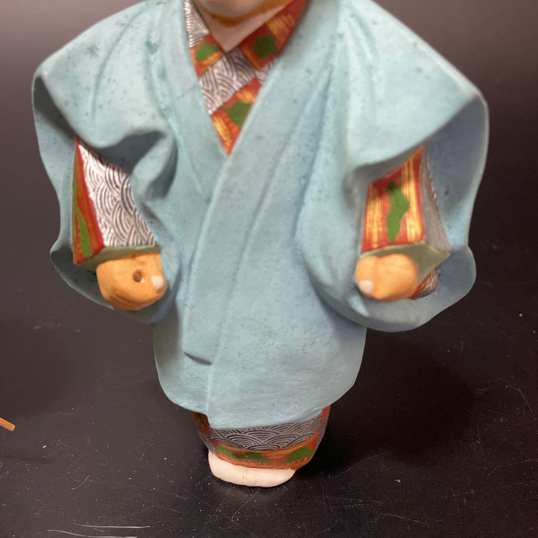 時代物　高砂人形　七兵衛　七べえ　共箱付き