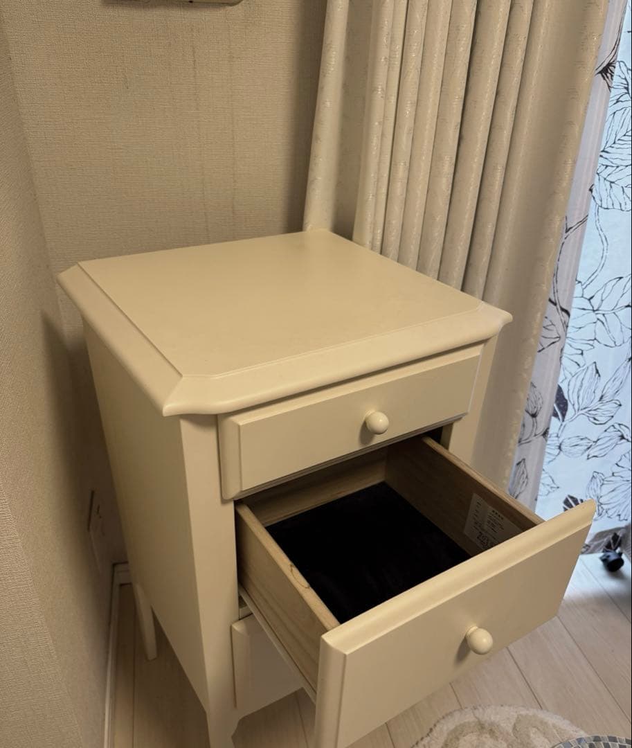 美品　Francfrancチェスト(ホワイト)化粧台　ドレッサー