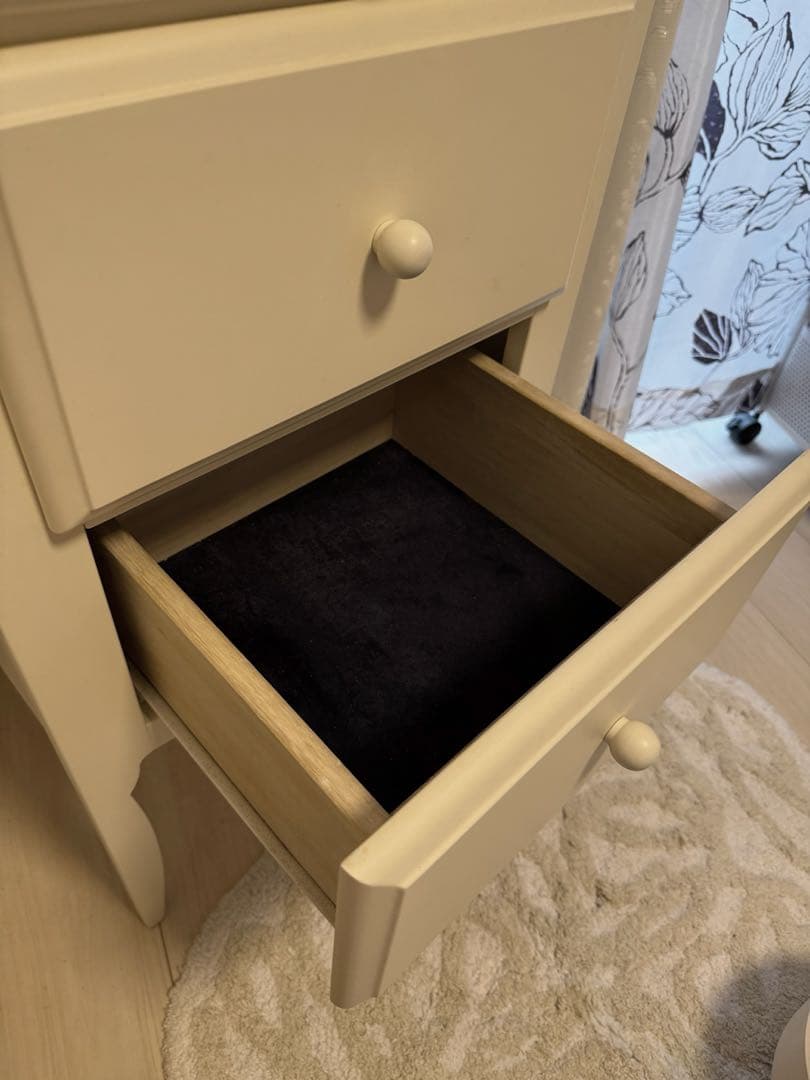 美品　Francfrancチェスト(ホワイト)化粧台　ドレッサー