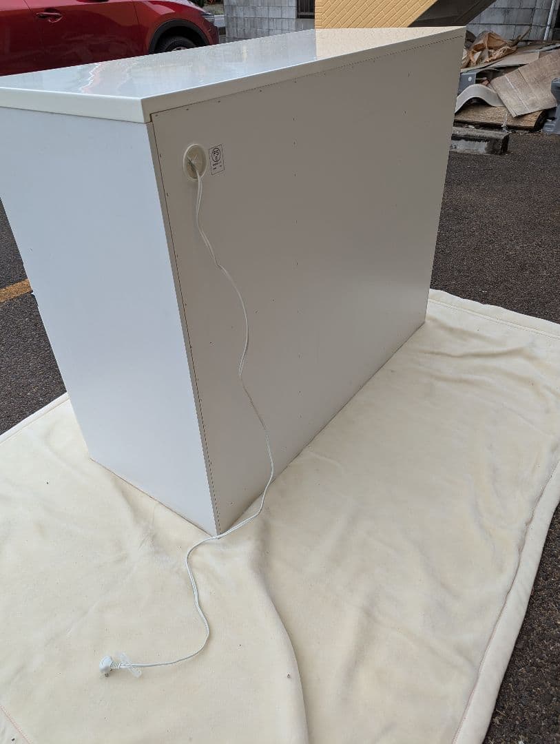 食器棚　レンジボート　キッチンカウンター　ニトリ　コンセント付き