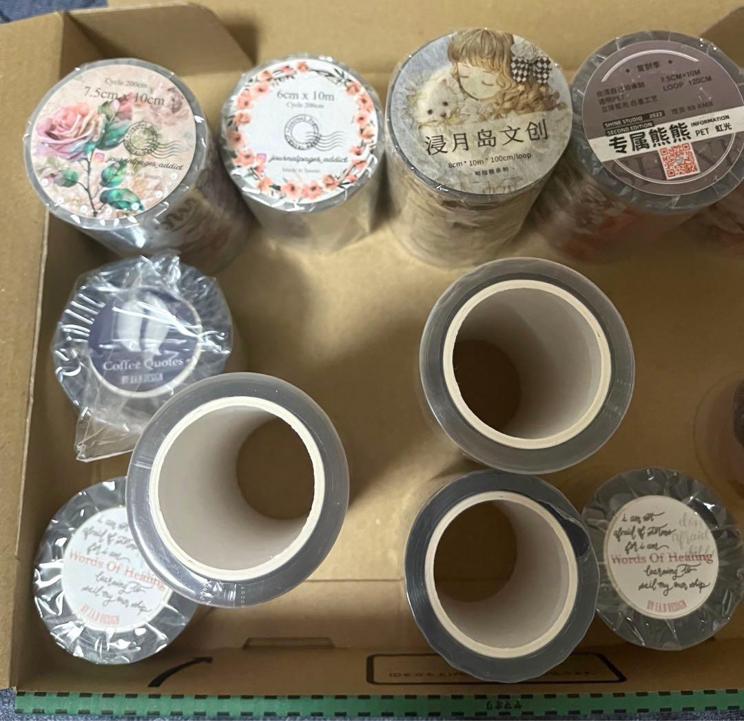 c*☻様 ①新品　PETテープ　まとめて　マスキングテープ　海外　くま　女の子