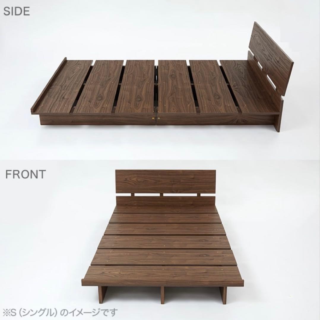 【東京 引取り】LOWYA シングルベッドフレーム