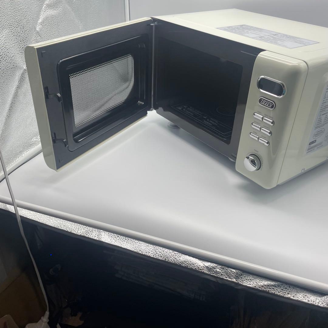 ◯Toffy LADONNA 電子レンジ K-DR1 クリーム色 2023年製