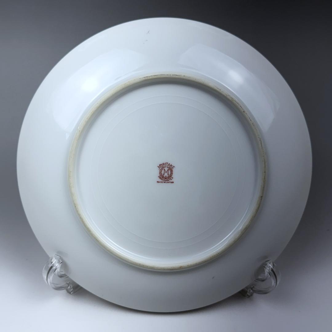 オールドノリタケ デコレディ プレート 飾り皿 ラスター彩 絵皿 貴婦人