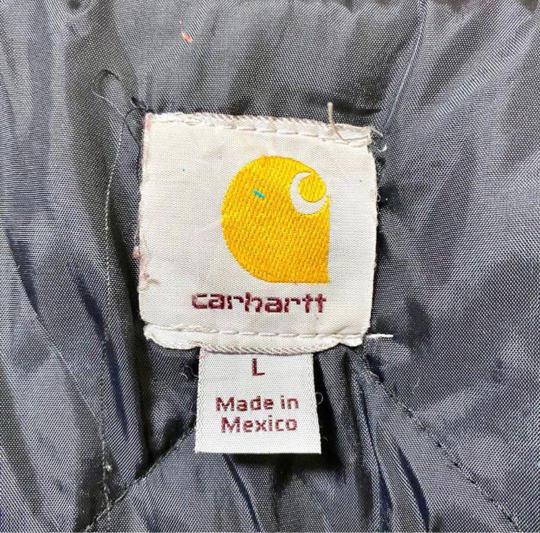 一点物！ 90s カーハート ダックジャケット 中綿 ペイント Carhartt