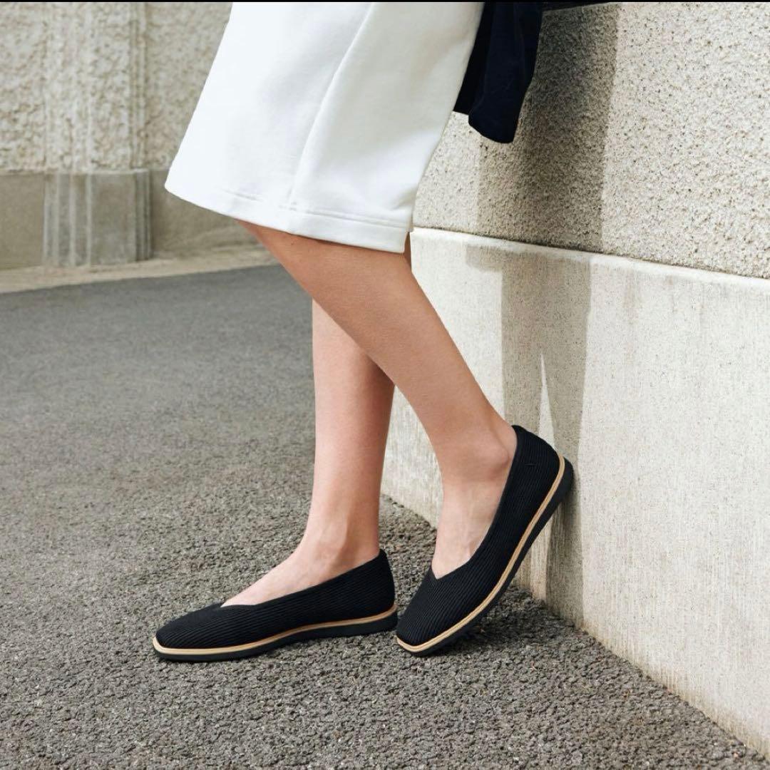 Vivaia ヴィバイアMABELスクエアトゥフラット 40.5