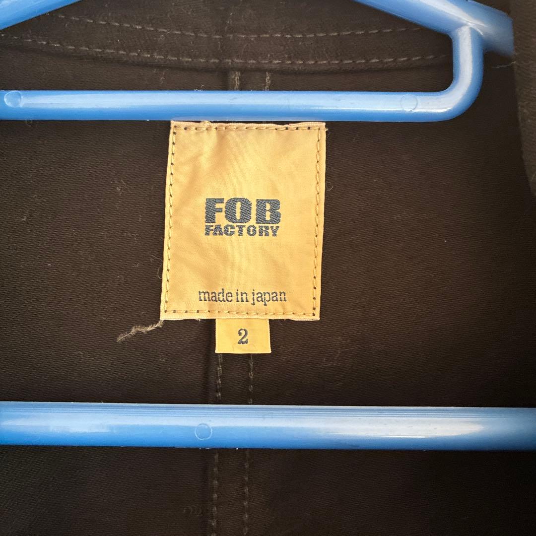 FOB FACTORY カバーオール M 黒