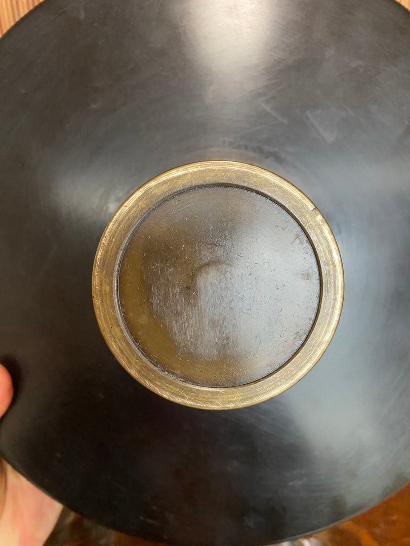 池坊　草月　銅製　唐銅　花器