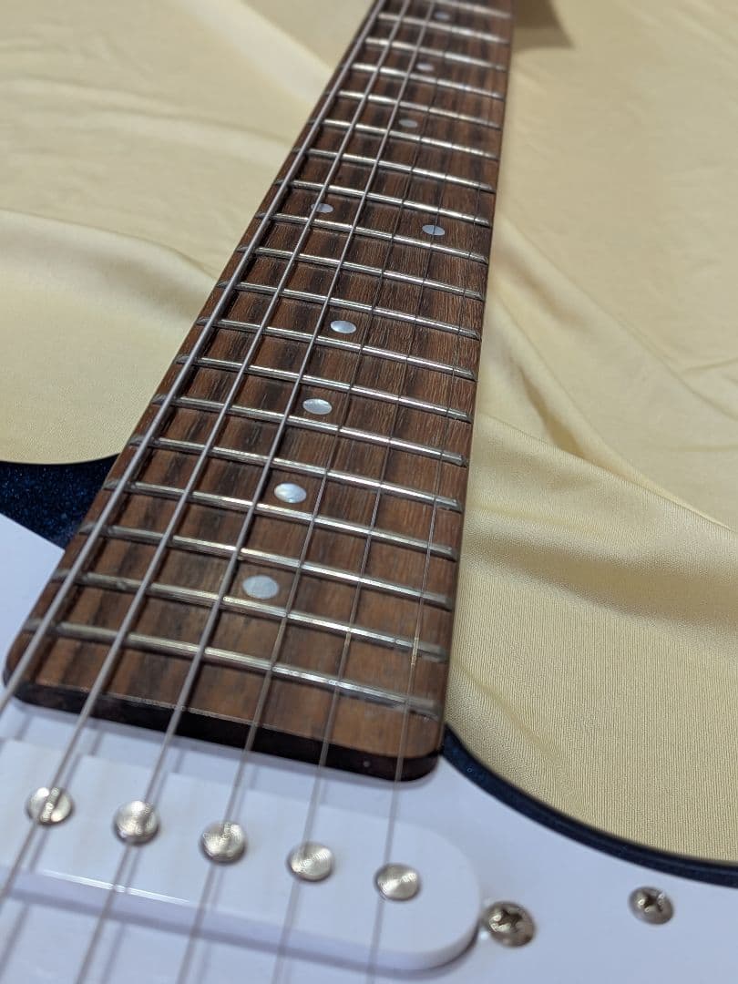 美品Yamaha PACIFICA ギターメタリックブルーシールド ケース付き