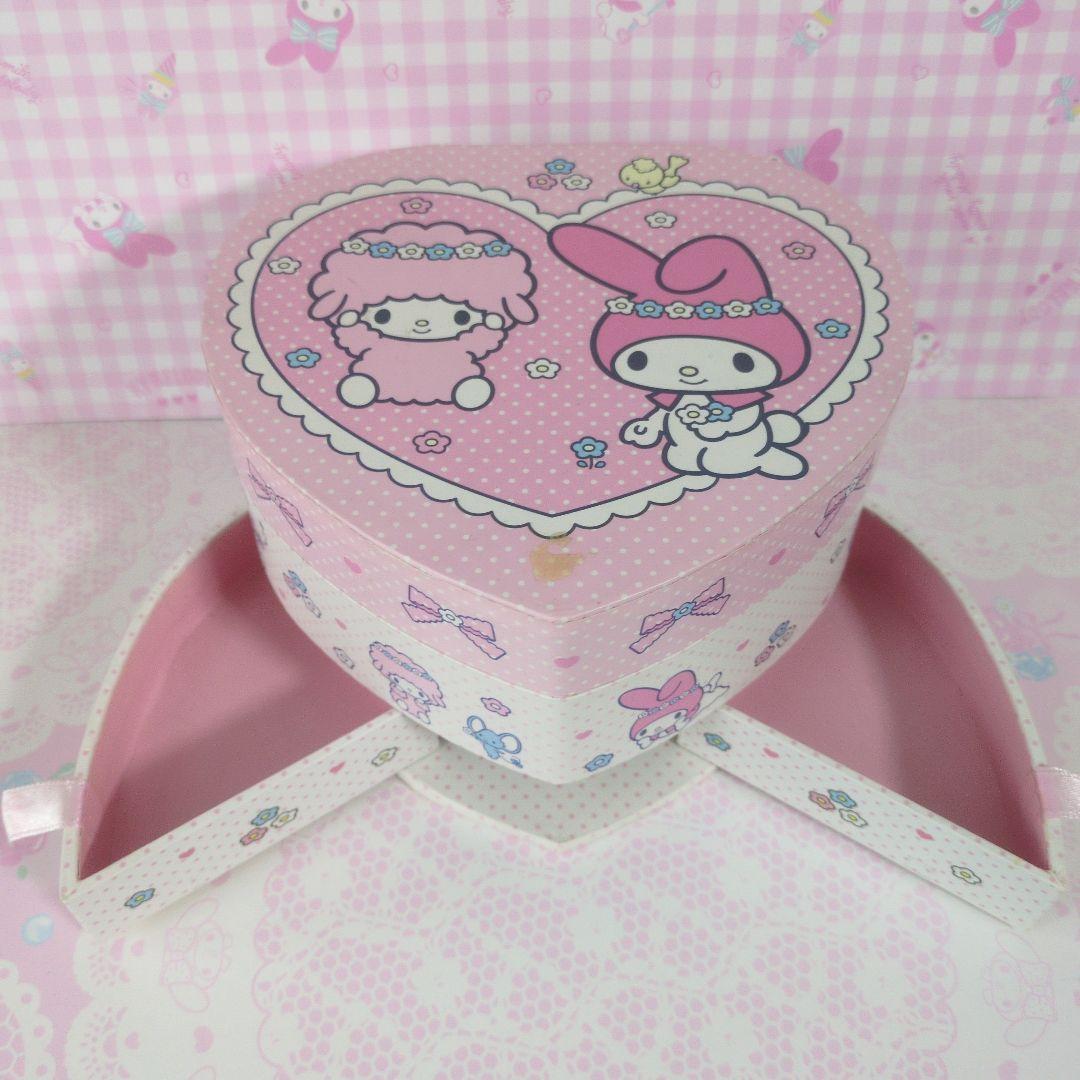 マイメロディピアノハートジュエリーBOX