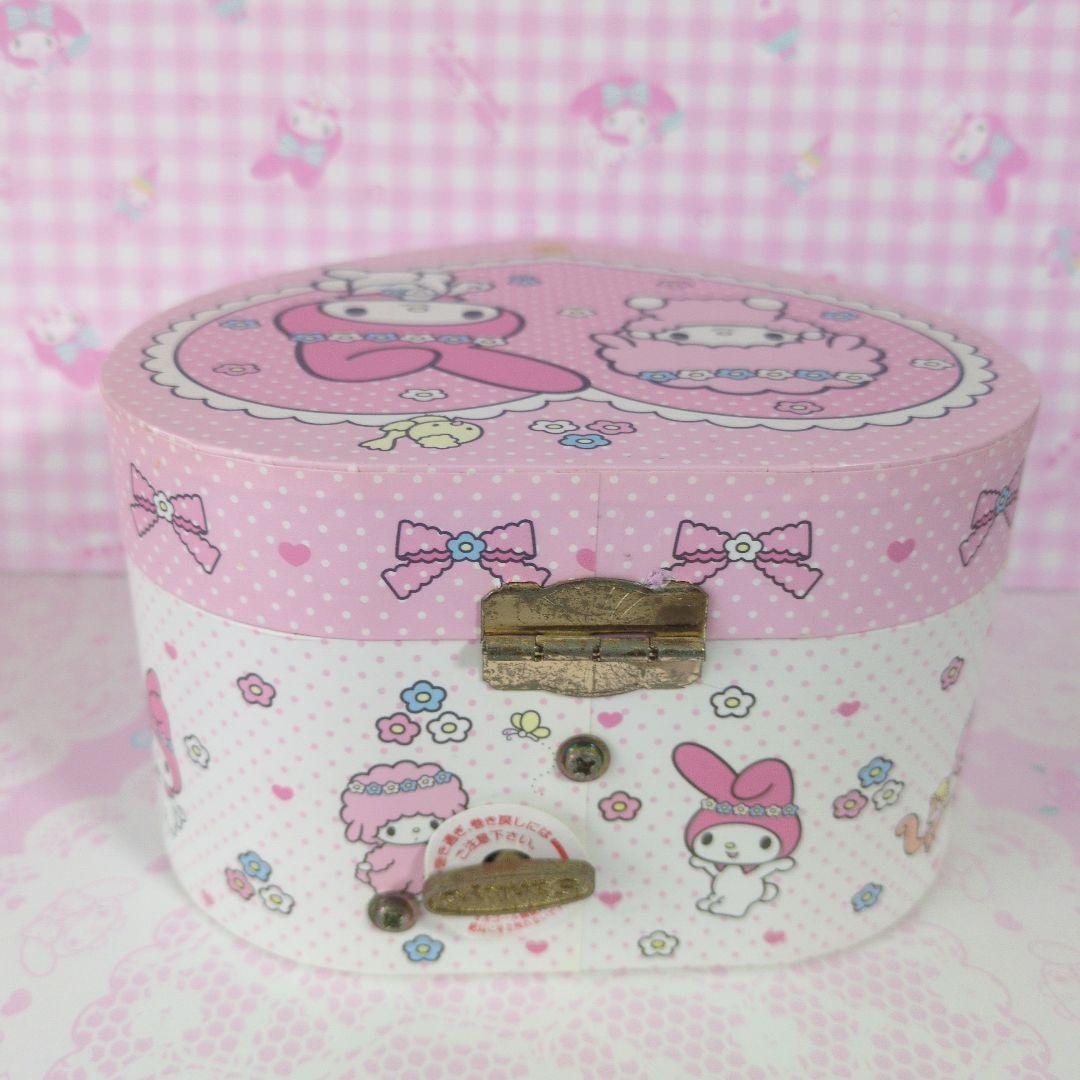 マイメロディピアノハートジュエリーBOX