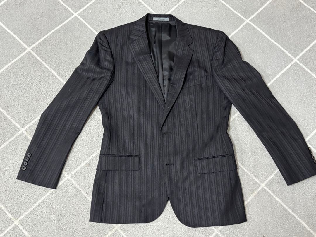 Tenoras ストライプスーツセット ブラック