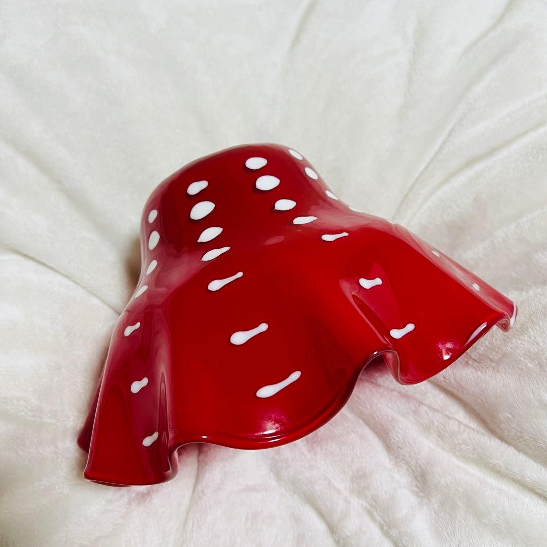 ミッドセンチュリー 水玉 フラワーベース ドット柄 花瓶　レトロポップ