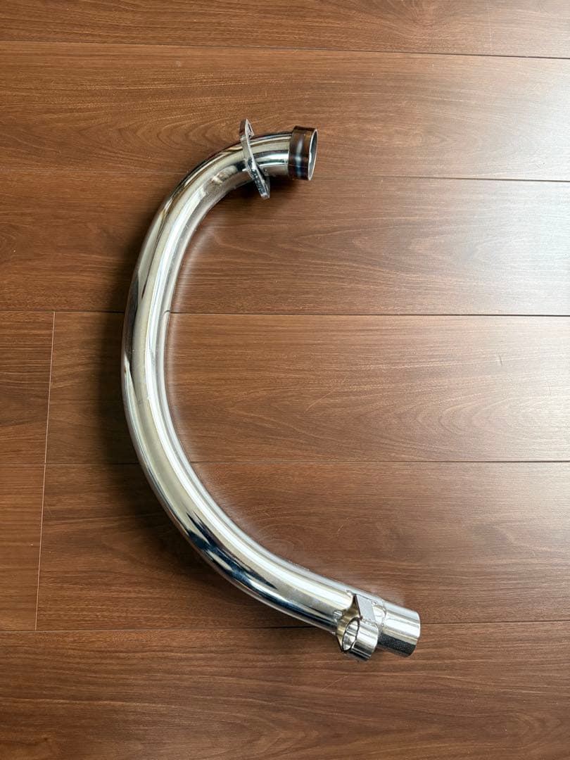 SR400 手曲げマフラー