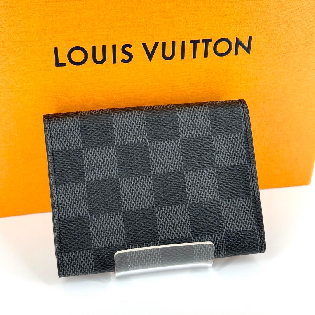 新品 ルイヴィトン ダミエグラフィット 名刺入れ カードケース アンヴェロップ