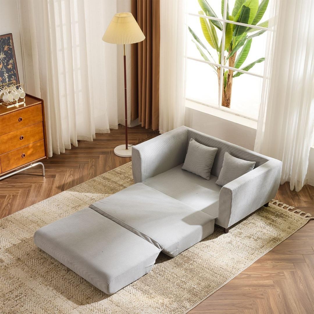 多機能 ソファ 2人掛け ソファベッド 折りたたみ コンパクト １人暮らし