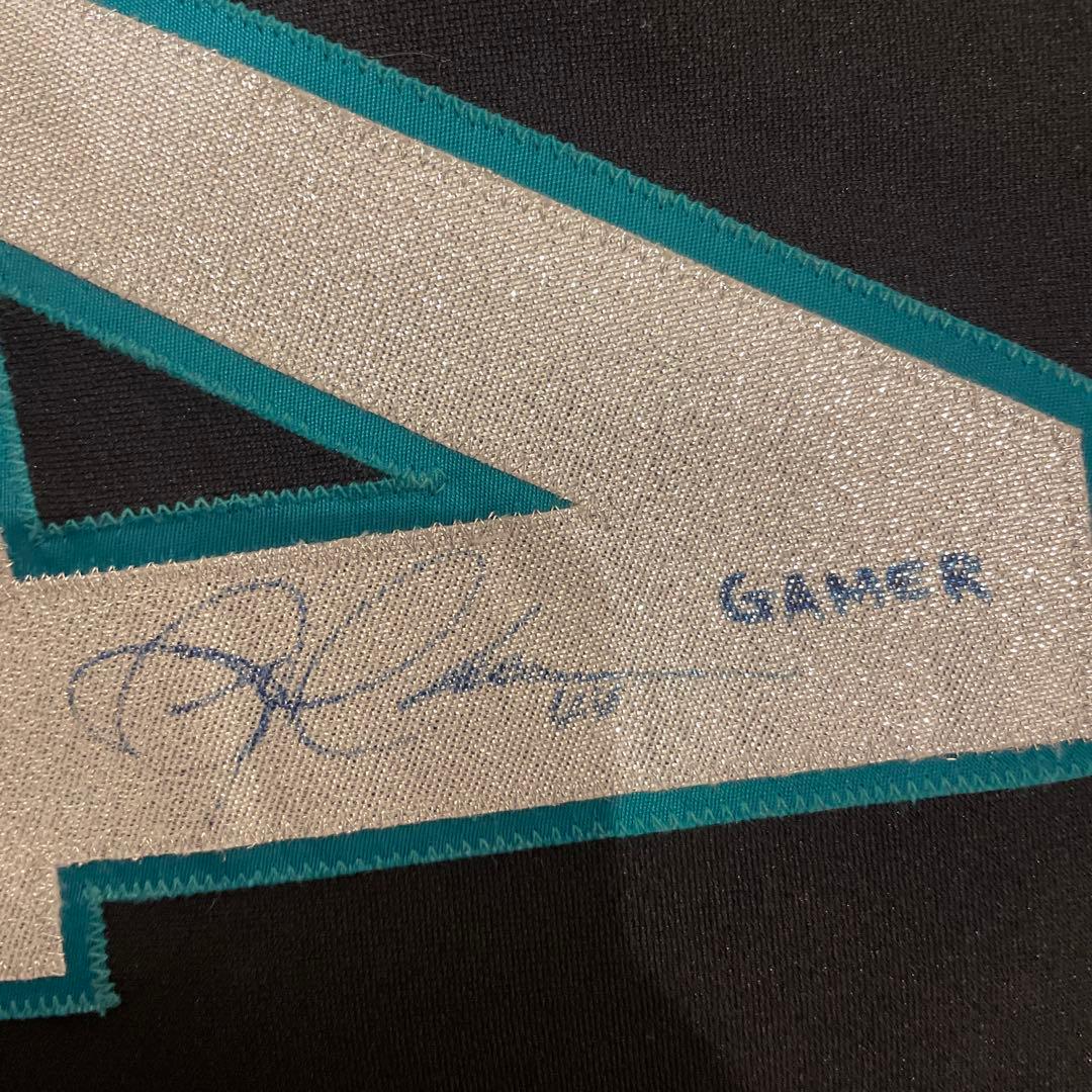 マイクキャメロン　実使用サインユニフォーム　イチローライト　キャメロンセンター