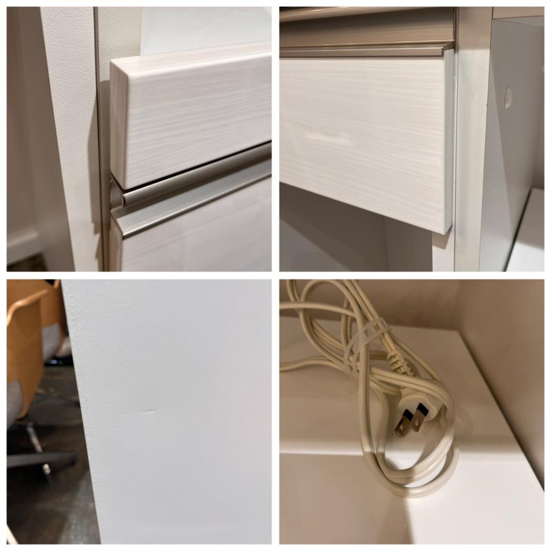 【美品】ニトリ 組み合わせキッチンボード リガーレ レンジ台 NITORI