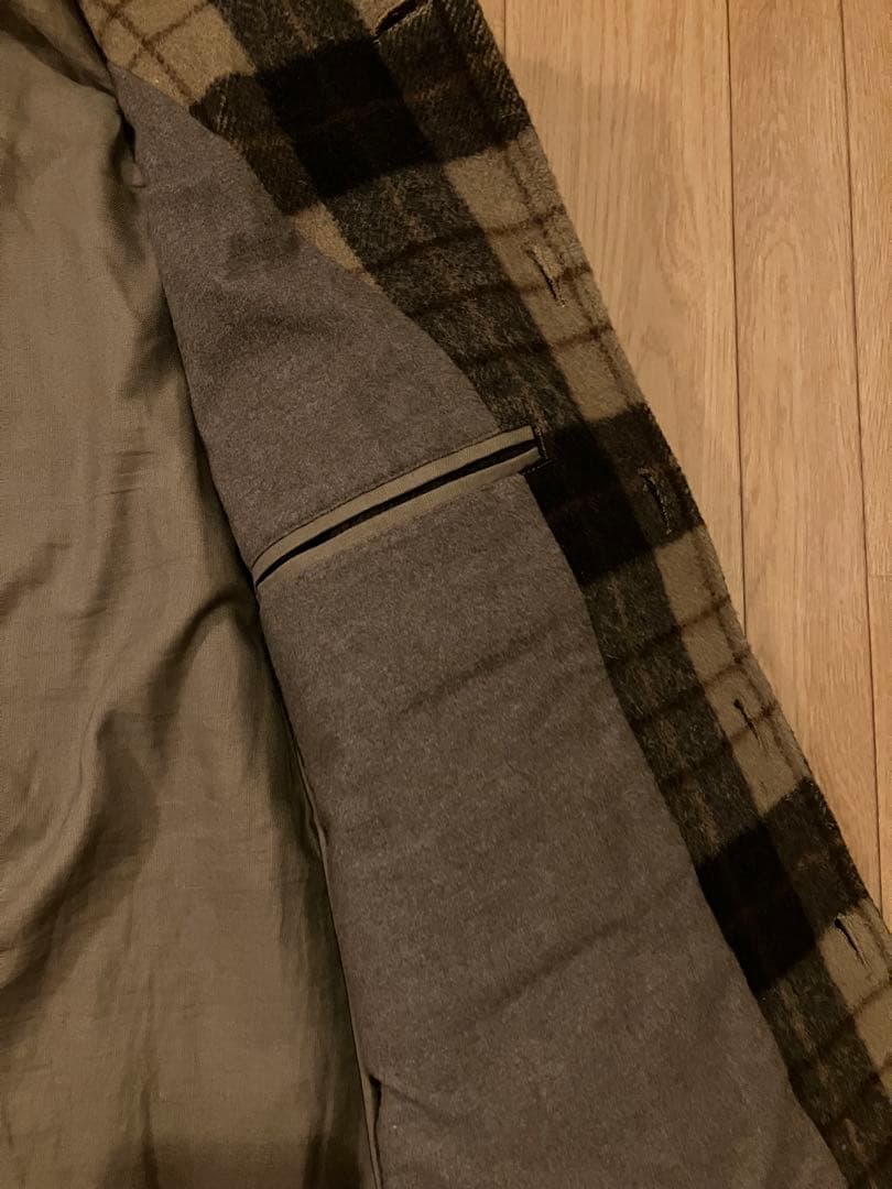 【ターキー】　ロンハーマン RHC メルトン CPO チェックジャケット