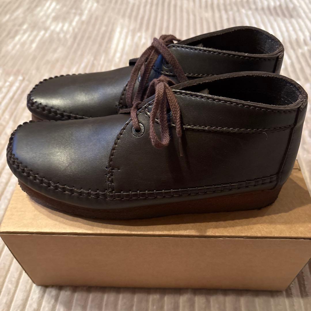Park Park！ Clarks ワラビー レザーブーツ サイズ 8G