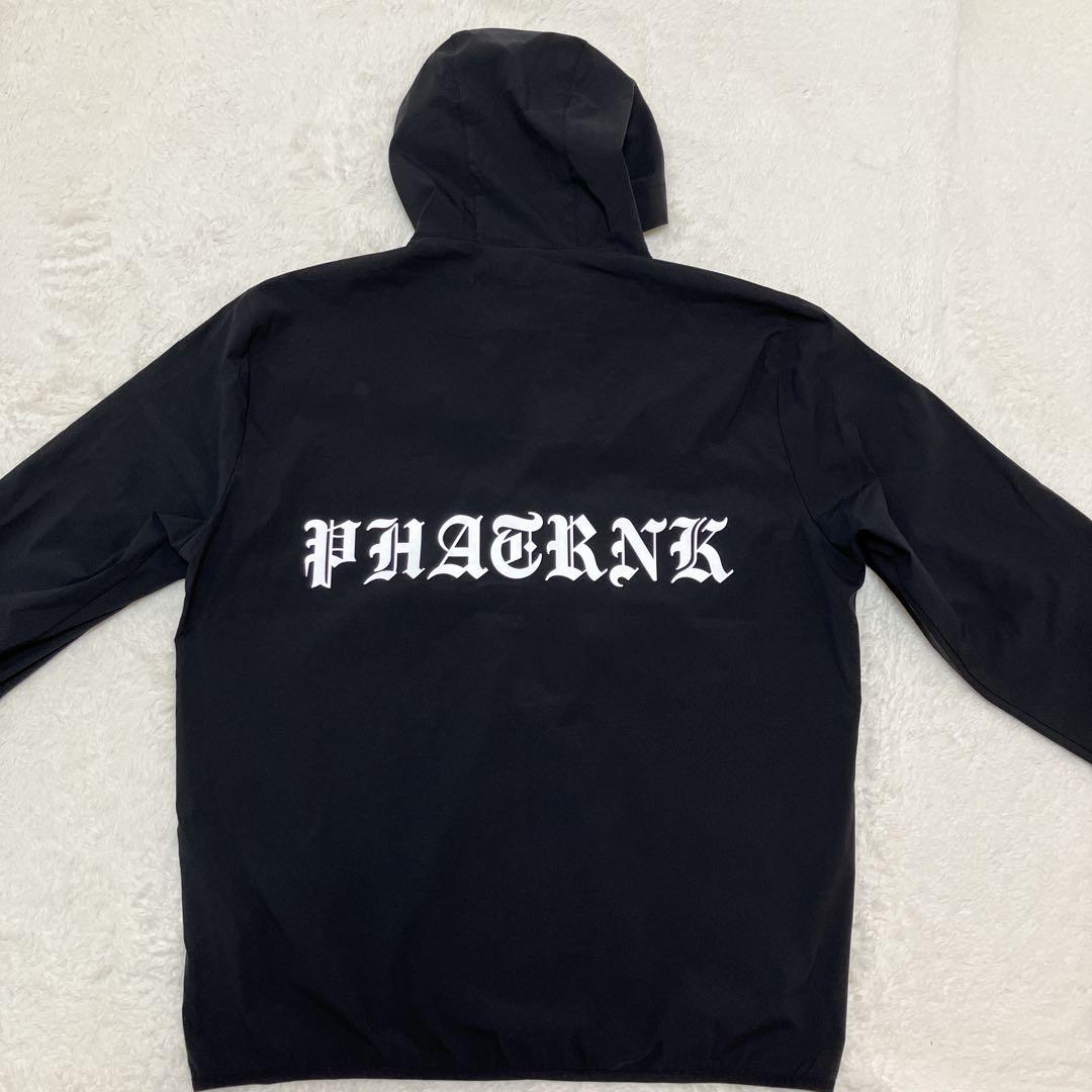 ⭐︎極美品⭐︎⭐︎人気デザイン⭐︎PHATRNK ナイロンジャケット　ロゴ　フード