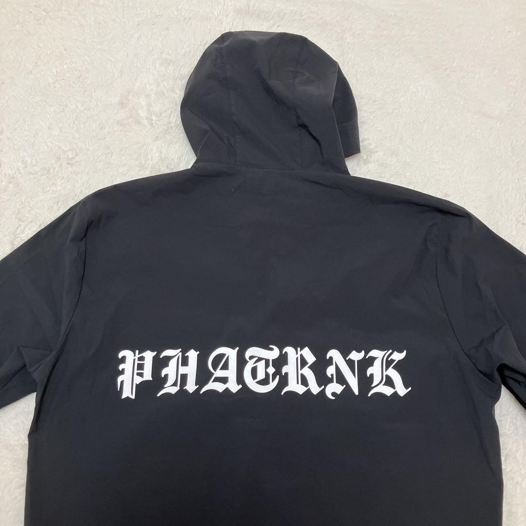 ⭐︎極美品⭐︎⭐︎人気デザイン⭐︎PHATRNK ナイロンジャケット　ロゴ　フード