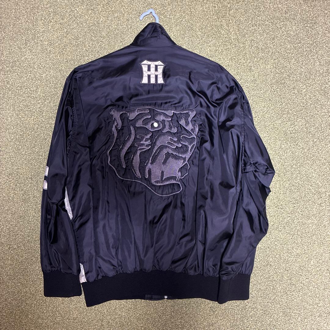 Tiders ジャケット 黒・銀 虎刺繍 山脇コーチ本人着用！