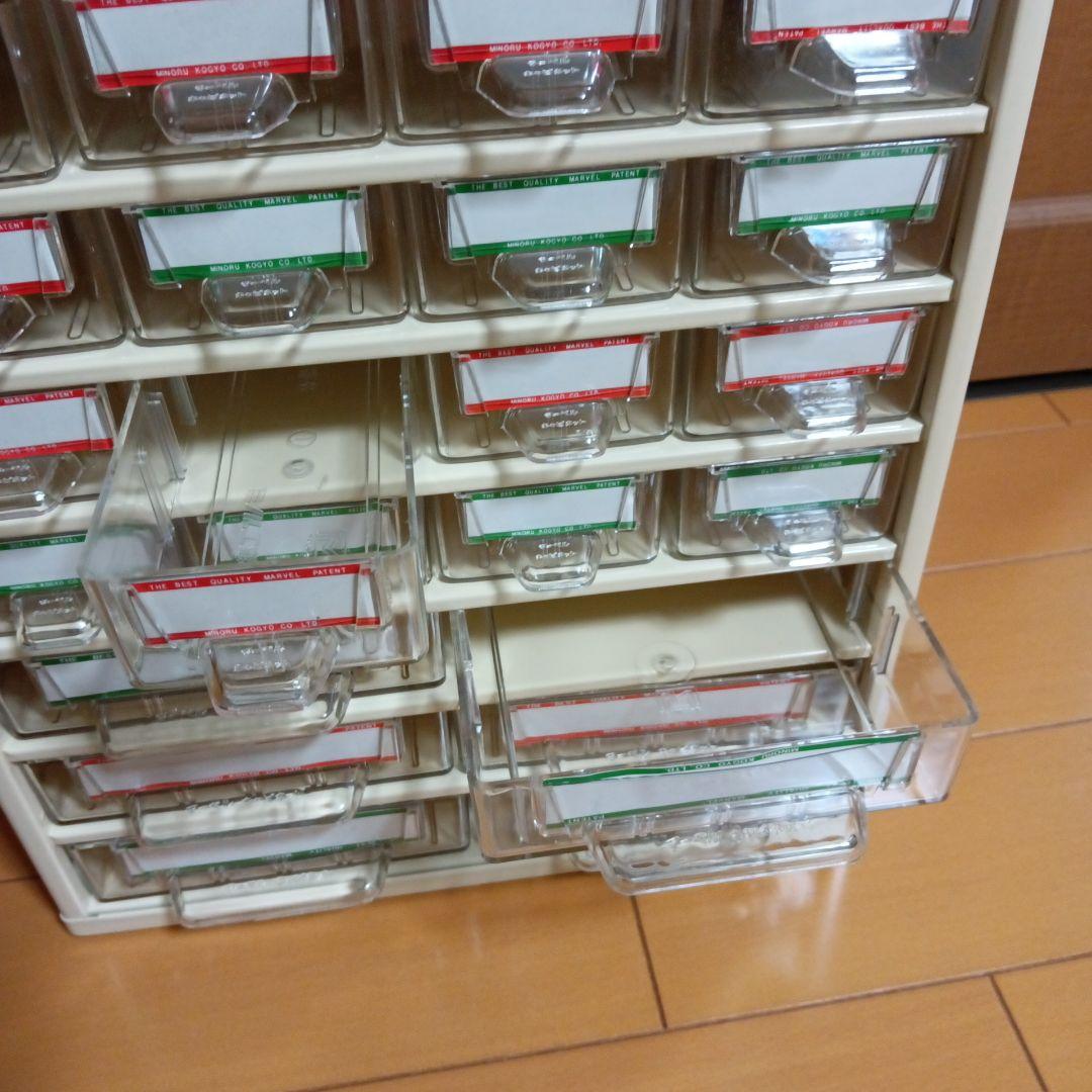 昭和レトロ　デッドストックミノル工業株式会社　マーベルキャビネット　未使用品