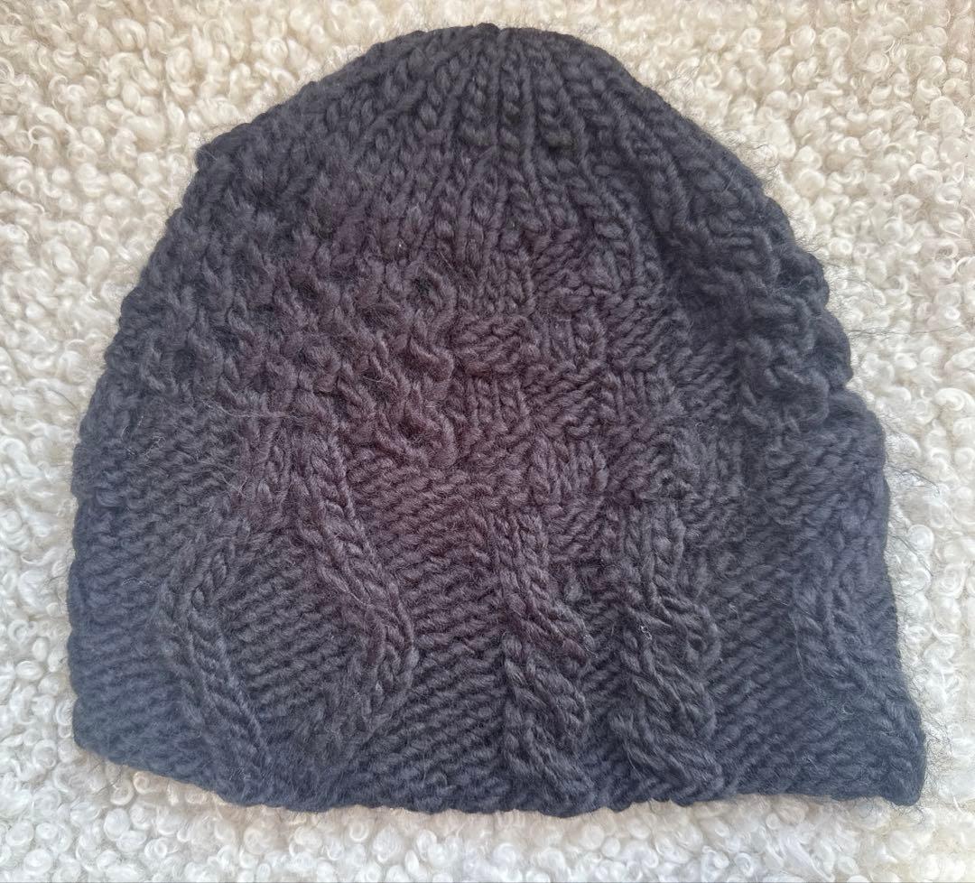 帽子 Supreme Block knit beanie black
