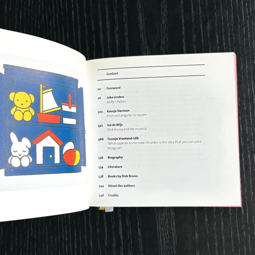 ディック・ブルーナ　図録　ミッフィー　ブラックベア　画集　dick bruna