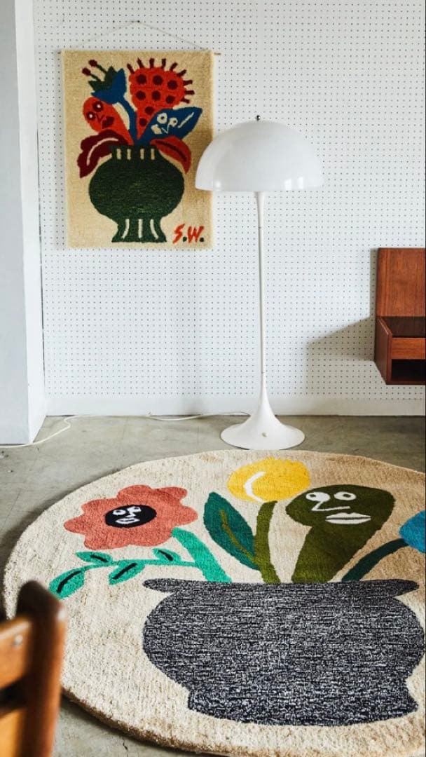 ミヨシラグ　Miyoshirug✖Shiomiwada コラボラグ　三好ラグ