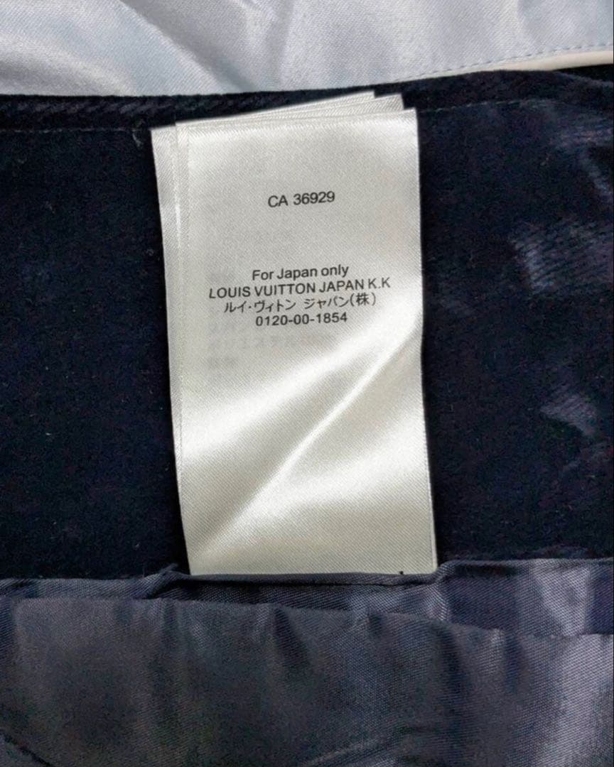 LOUIS VUITTON　デニムベルベット ジャケット ブルゾン25SS