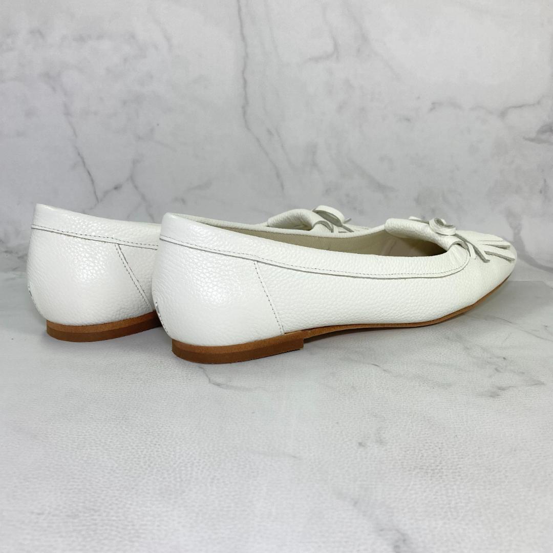 【みっこ 様】LE TALON レザーキルトタッセルフラット