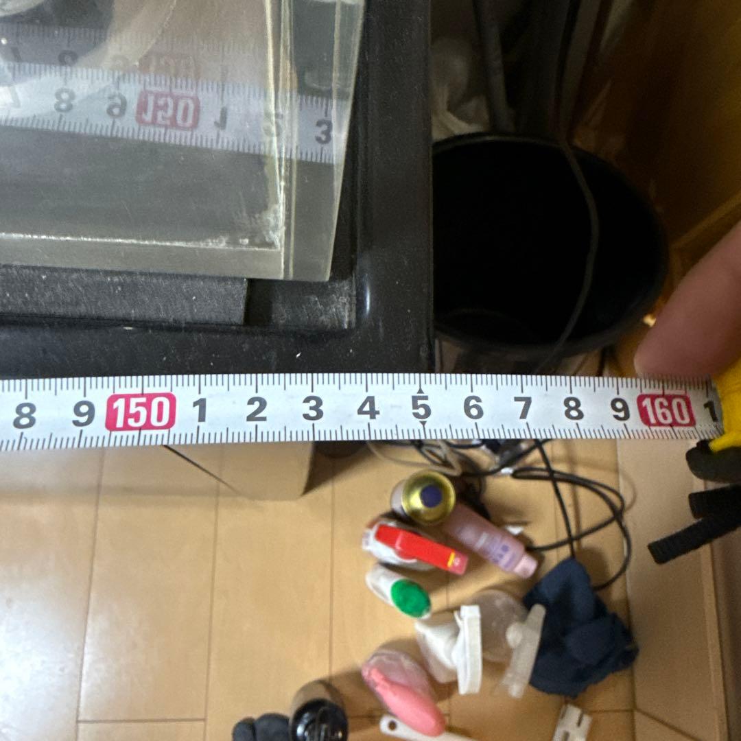 大きなガラス水槽 内蔵フィルター付き