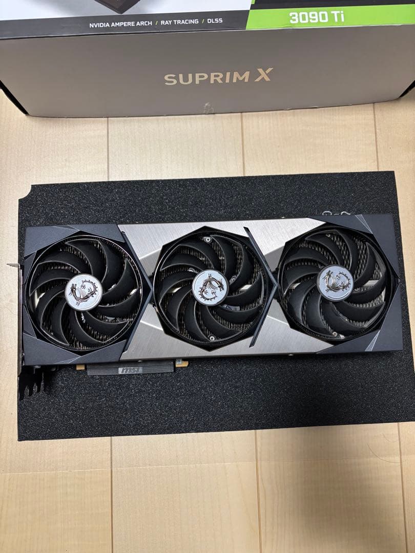 グラフィックボード・グラボ・ビデオカード GeForce RTX 3090 Ti MSI SUPRIM X 24 GB